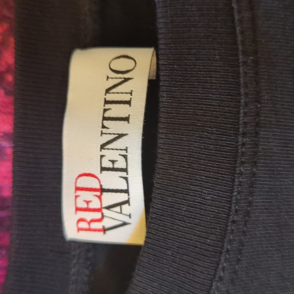 Red VALENTINO puff sleeve shirt - Picture 4 of 8